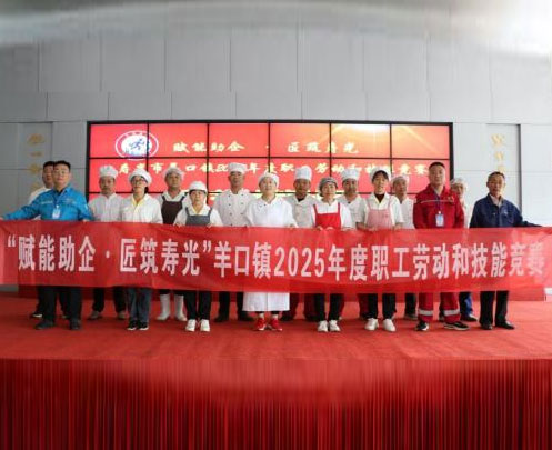 羊口镇劳动和技能比武大赛厨艺项目比赛暨大赛闭幕式成功举办